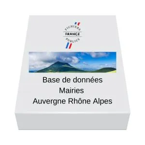 Mairies Auvergne Rhône Alpes