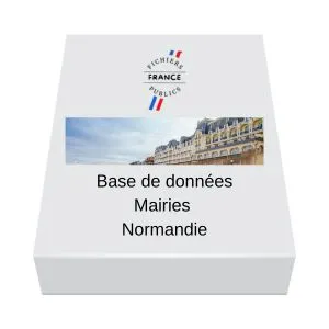 Fichier Mairies Normandie